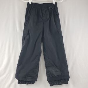 Sport Essentials Kids 8 Snow Ski Pants Black Pull On